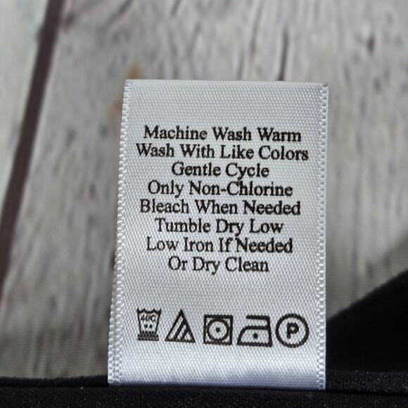 Coldwater‎ Creek Natural Waist Moleskin Bootcut Pants 8 Black NWT - Picture 7 of 14